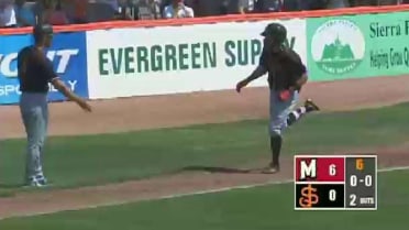 Liberato launches homer for Nuts