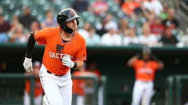 Gerber hits 20th homer as River Cats look to sweep