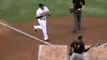 El Paso's Goris hits three-run homer