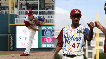 Mendez and Wiles deal complete-game shutouts, Riders sweep twinbill
