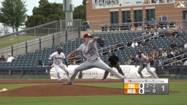 Rangers prospect Winn whiffs six in six no-hit frames