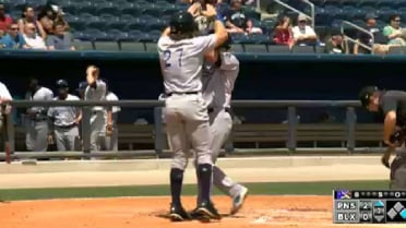 Pensacola's Hudson drills two-run shot