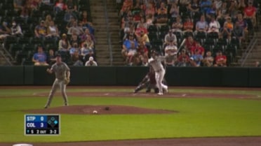 Gabriel Arias' 11th homer of the season