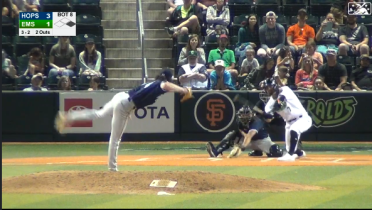 Walston flirts with no-no, fans 11