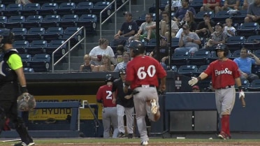 Tim Roberson singles home Meneses in the 5th