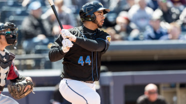Bradley bombards Erie with 3 bombs, 10-4