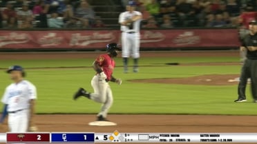 Zavier Warren's four-hit night