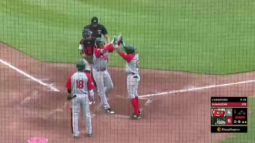 Tirso Ornelas hits three-run blast