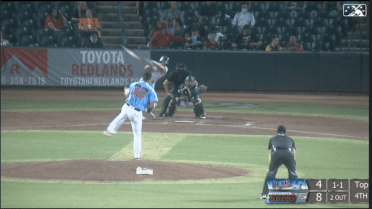 Soderstrom collects first pro triple