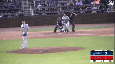 Burdick clubs a pair for Blue Wahoos