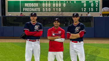 Trio of hurlers twirl first no-no in FredNats history