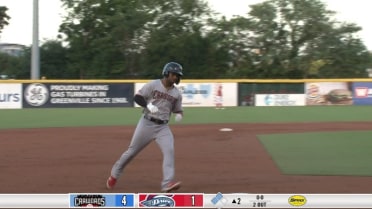 Ezequiel Duran's 17th homer