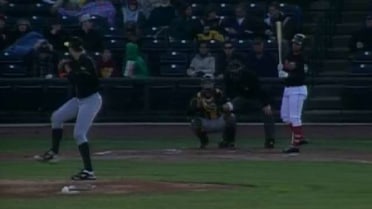 Blake Snell gets a strikeout for the Hot Rods