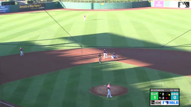 Ezequiel Tovar helps turn a double play