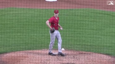 Nationals prospect DJ Herz grabs his eighth strikeout