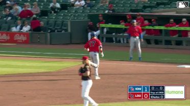 Owen Caissie slugs his fourth homer of the season