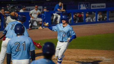 Arnold Goes Deep Twice, Yesavage and Stanifer Combine for 17 Ks In Win Over Lakeland