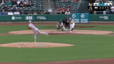 A's farmhand Adam Oller nabs first of six strikeouts