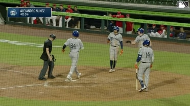 Kenni Gomez's three-run homer