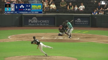 Luis Morales strikes out seven