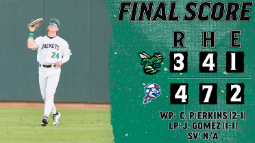 Jackets Fall to Cannon Ballers on Walk-Off Double