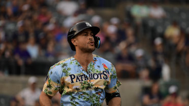 Stanton Rehabs For Third Game in Margaritaville Night Loss to Portland Thursday