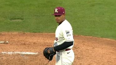 Winston Santos' six strikeouts