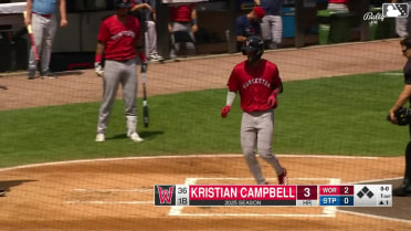 Kristian Campbell's two-run home run