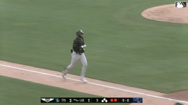 Roderick Arias' two-run home run