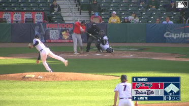 Mikey Romero homers in second straight game