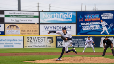 Schlittler Ks Six in Patriots' Loss to Akron Tuesday