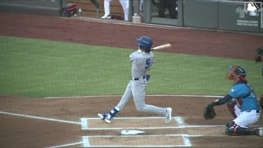 Alex Freeland's two-run homer