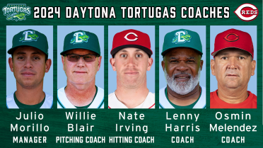 Daytona Tortugas Announce 2024 Coaching Staff