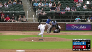 Wikelman González's eighth strikeout