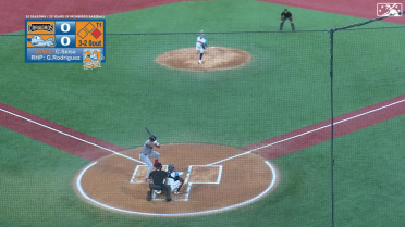 Rodriguez K's one in 1 1/3 frames for Aberdeen