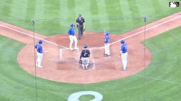 Matt Shaw's first Triple-A home run