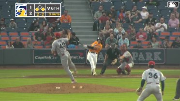 Chase DeLauter's three-run home run