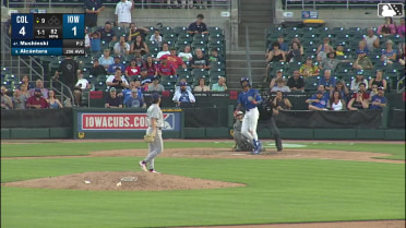 Kevin Alcántara's solo home run