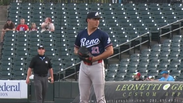 Cristian Mena strikes out seven