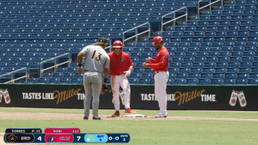 Dante Nori's four-hit outing