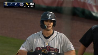 Spencer Jones' first three-hit performance