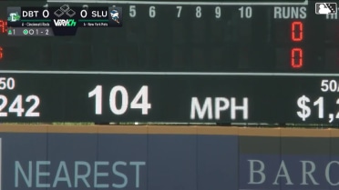 Raimon Gomez hurls a 104.5-mph strikeout