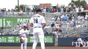 Robby Snelling's five strikeouts