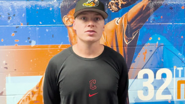 Guardians pitcher Erik Sabrowski on first rehab game