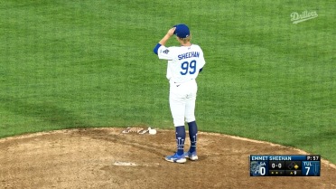 Sheehan whiffs eight strikeouts across five frames