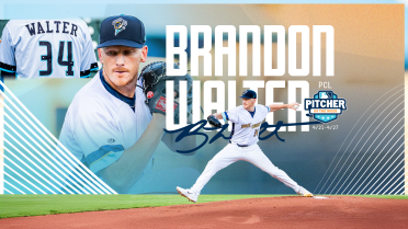 Brandon Walter Named Pacific Coast League Pitcher of the Week