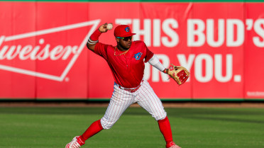 Escobar Smacks Three Hits, Including Homer, in Threshers' Loss