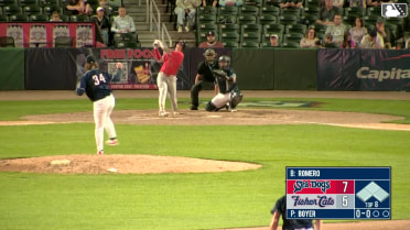 Mikey Romero's solo home run