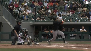 Jud Fabian's two-run home run