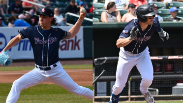 Robbins, Robertson named Eastern League Pitcher, Player of the Week